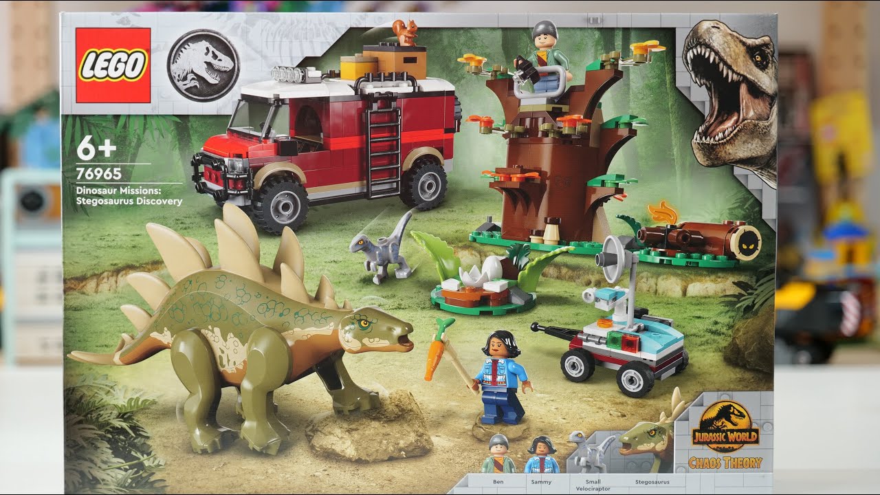 LEGO Jurassic World 76965 Dinosaur Missions: Stegosaurus Discovery – LEGO Speed Build Review