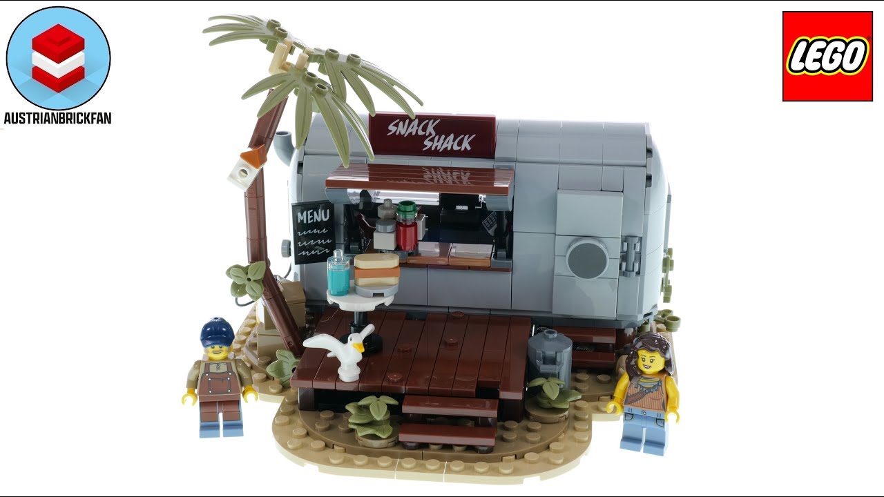 LEGO Bricklink Designer Program 910030 Snack Shack –  LEGO Speed Build Review