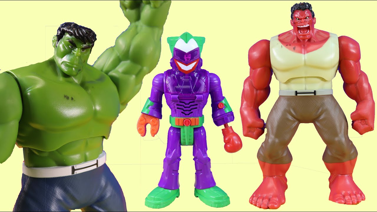 Hulk Brothers Build A Garage For Spidey | Superhero Adventure – Superman Robot