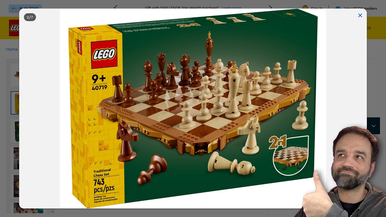 LEGO Traditional Chess Set 40719 full official reveal & thoughts! They got this one right