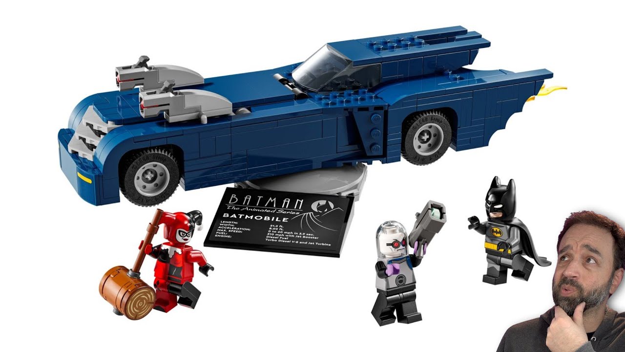 LEGO Batman Summer sets official! BTAS Batmobile, large-scale Batpod, Batman Mech & 4+ playset