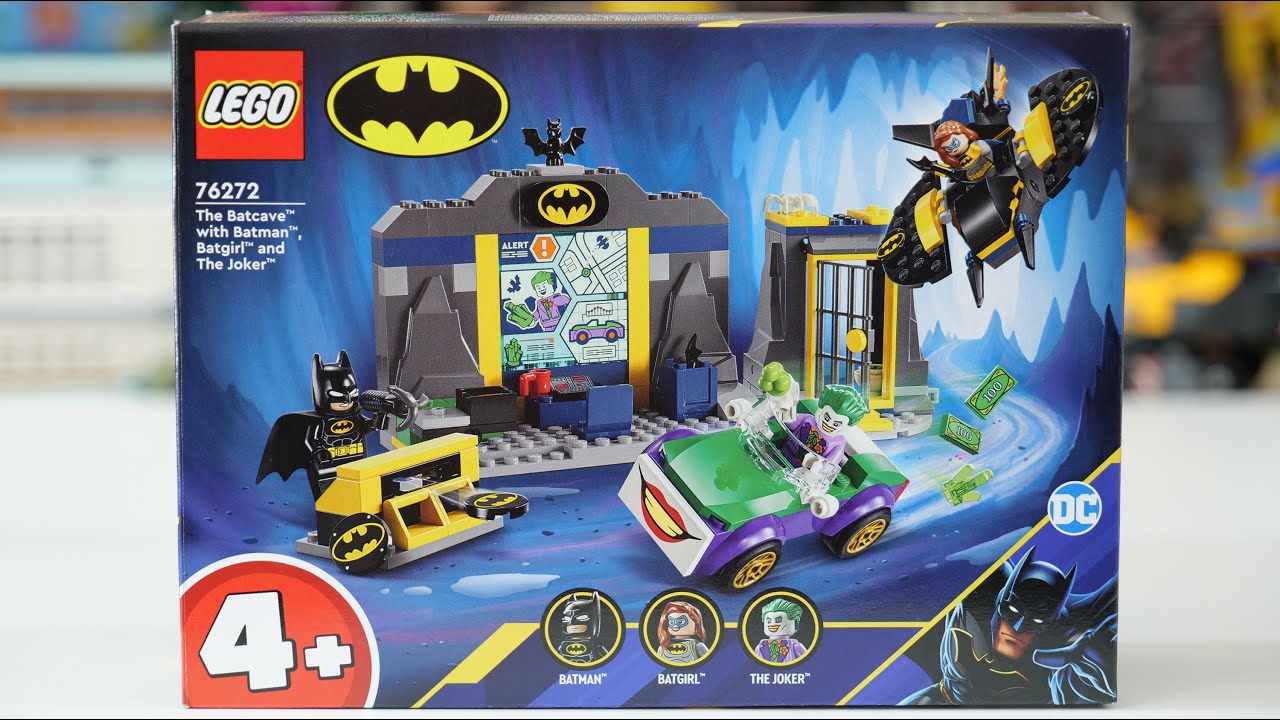 LEGO Batman 76272 The Batcave with Batman, Batgirl and The Joker – LEGO Speed Build Review