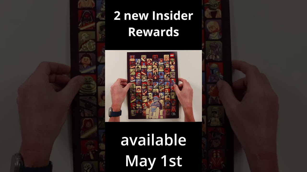 2 new LEGO Insider Rewards available from May 1st 2024