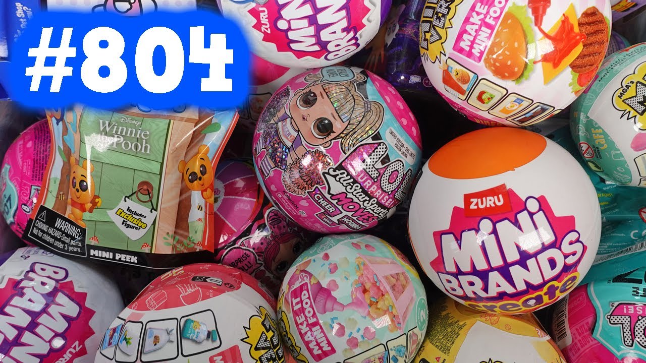 Random Blind Bag Box #804 – Hello Kitty, Creepy Cuffs, Disney Squooshems, Mini Brands, Squeezamals