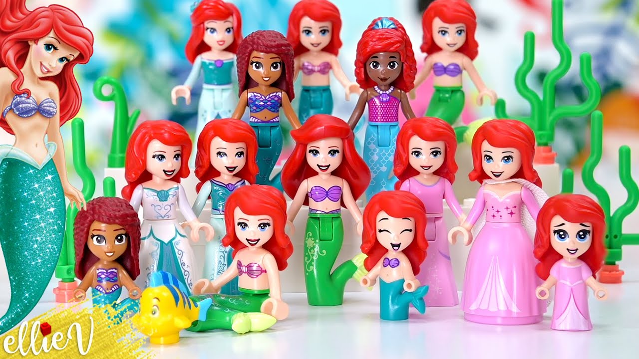 Which Ariel is the best? 🧜‍♀️ My complete Little Mermaid Lego collection