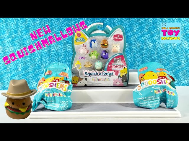 Squishalongs Squishmallows Series 1 Squish A Longs  Blind Bag Figure Unboxing