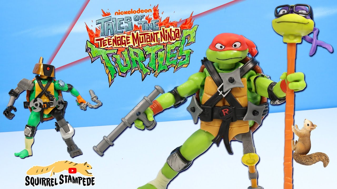 Tales of the Teenage Mutant Ninja Turtles MUTATIONS Mix ‘N Match Action Figures Unboxing Review