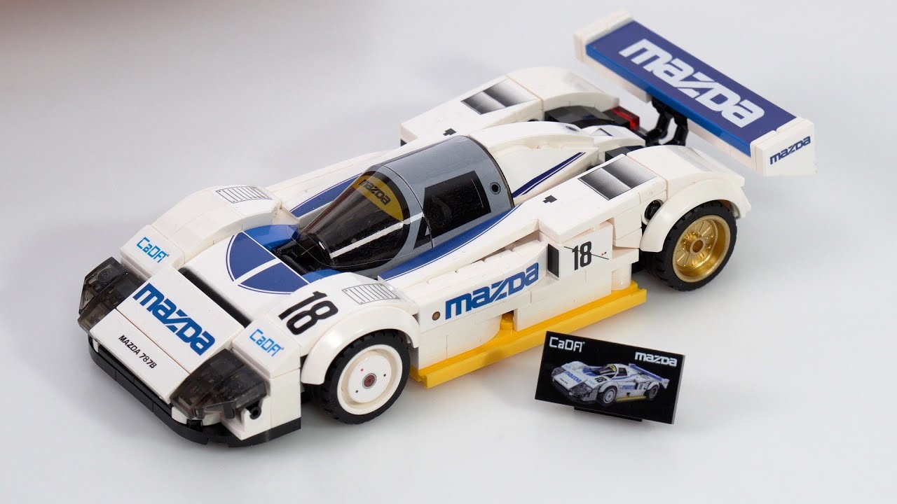 CaDA Mazda 787B 8-wide race car review!  Speed Champions is not in trouble yet