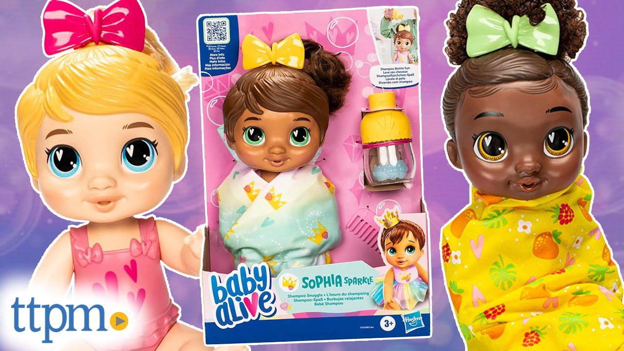 Bath Time Fun with Baby Alive Dolls!