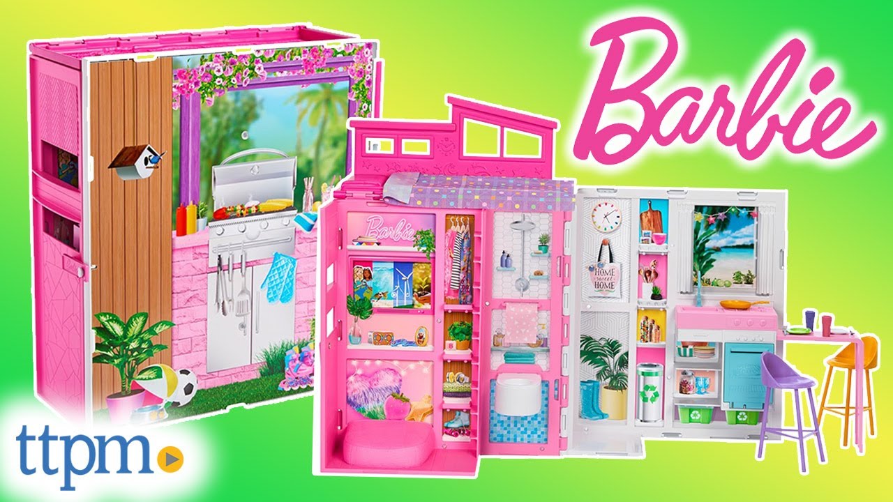 Best New Barbie Dollhouse for Small Spaces!