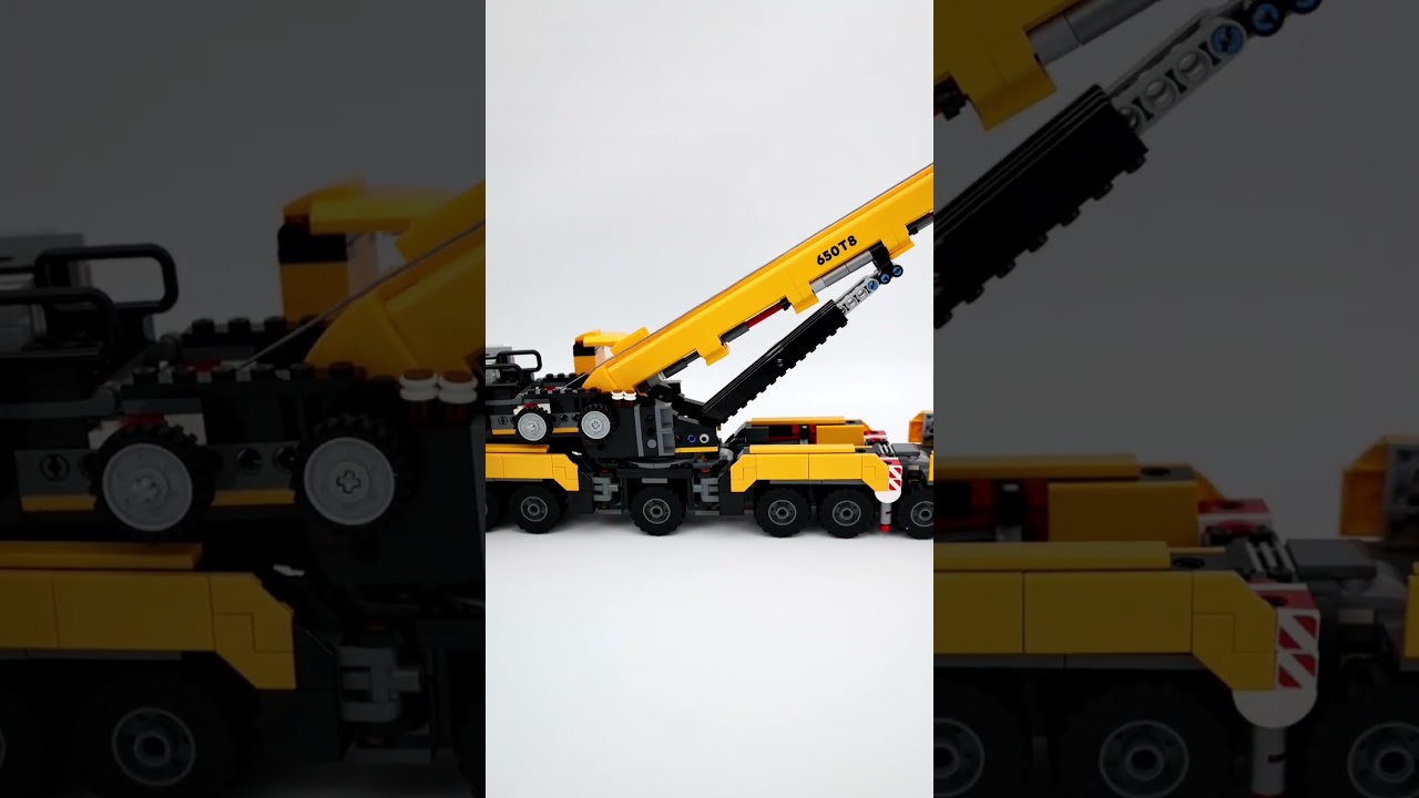 LEGO CITY 60409 Mobile Construction Crane #legocityvehicle #legocrane  #automobile #legospeedbuild