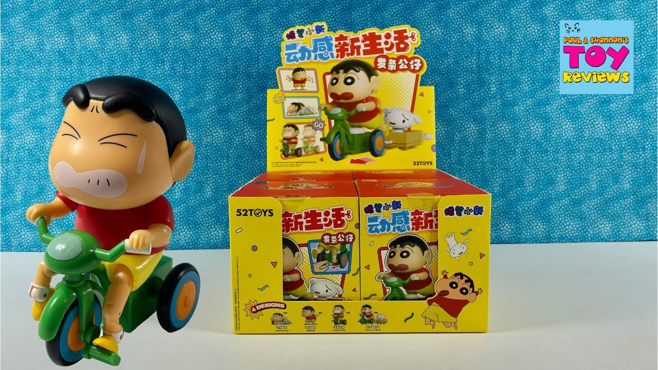 Crayon Shin Chan Dynamic Shin Life 52 Toys Blind Box Figure Unboxing