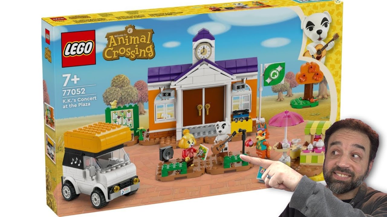 LEGO Animal Crossing reveals with K.K. Slider & Dodo Airlines: My thoughts! 77051 77052