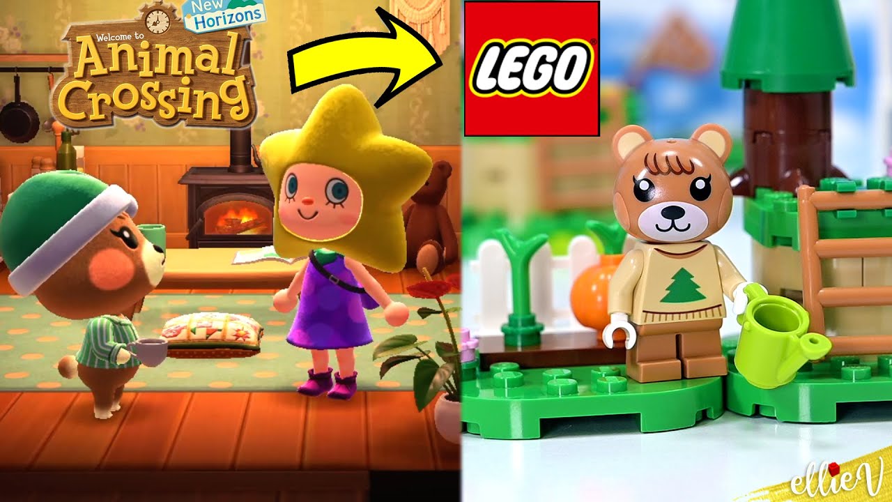 A love letter to my favourite Animal Crossing villager 🥰 Lego Maple's Pumpkin Garden build & review