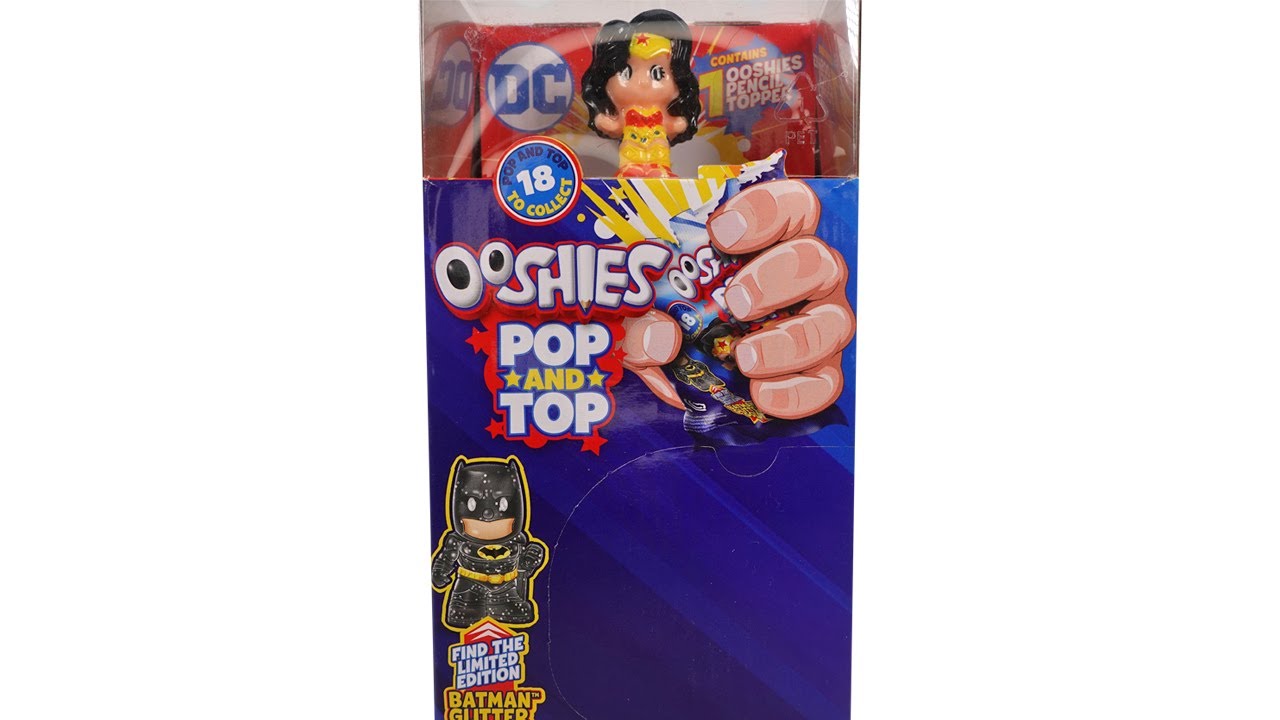 DC Ooshies Pop and Top Blind Bags FULL CASE Unboxing Review