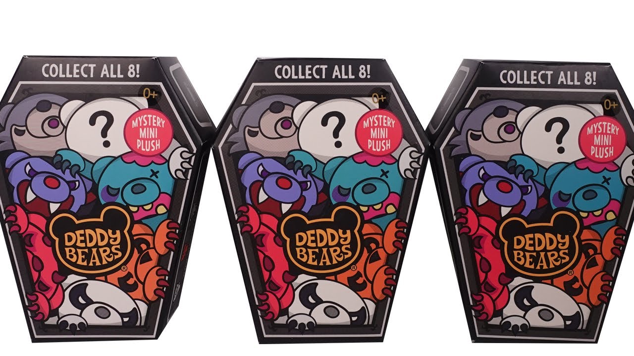 Deddy Bears Mystery Mini Plush Coffin Blind Box Unboxing Review