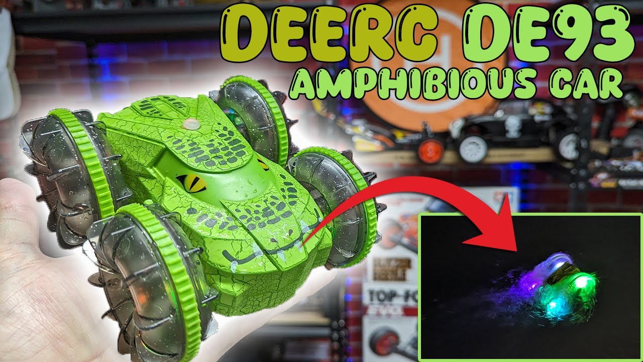 DEERC DE93 Amphibious RC Vehicle Review | Perfect Toy for a Kid