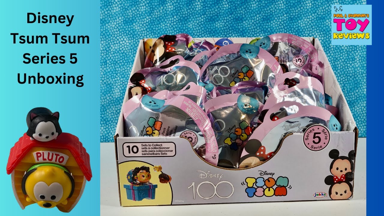 Disney 100 Tsum Tsum Series 5 Blind Bag Opening