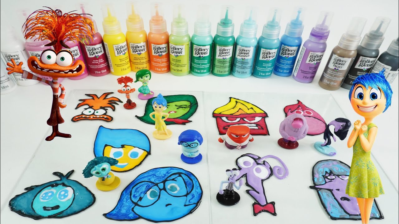 Disney Inside Out 2 Emotions DIY Puffy Sticker