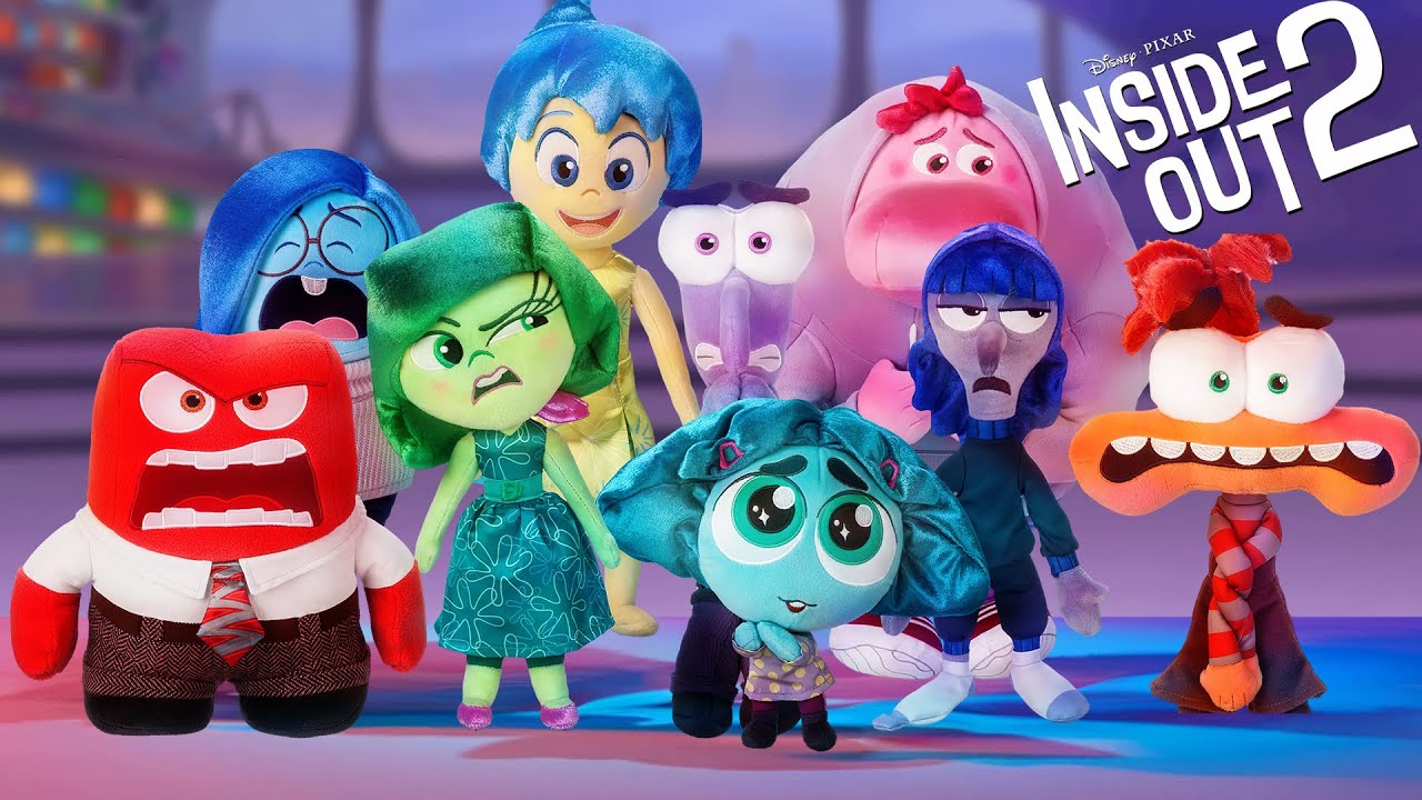 Disney Pixar Inside Out 2 Plushies Collection