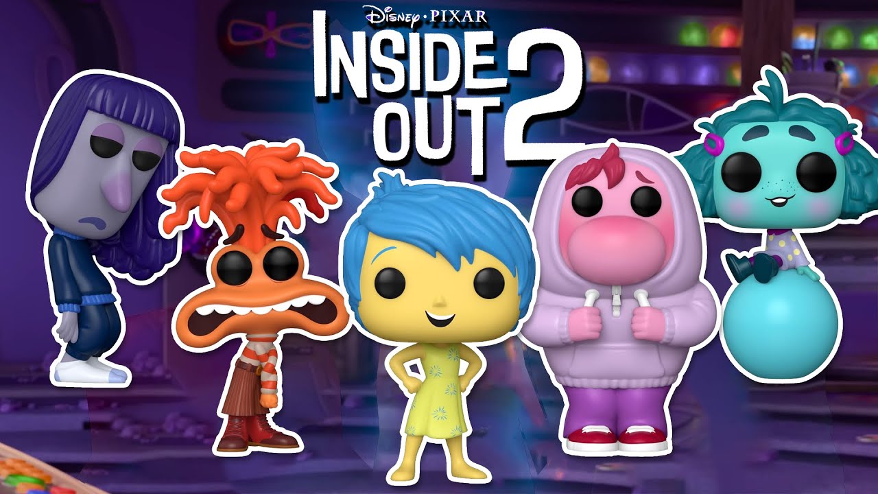 Disney Pixar Inside Out 2 Toys Funko POP COMPLETE COLLECTION!