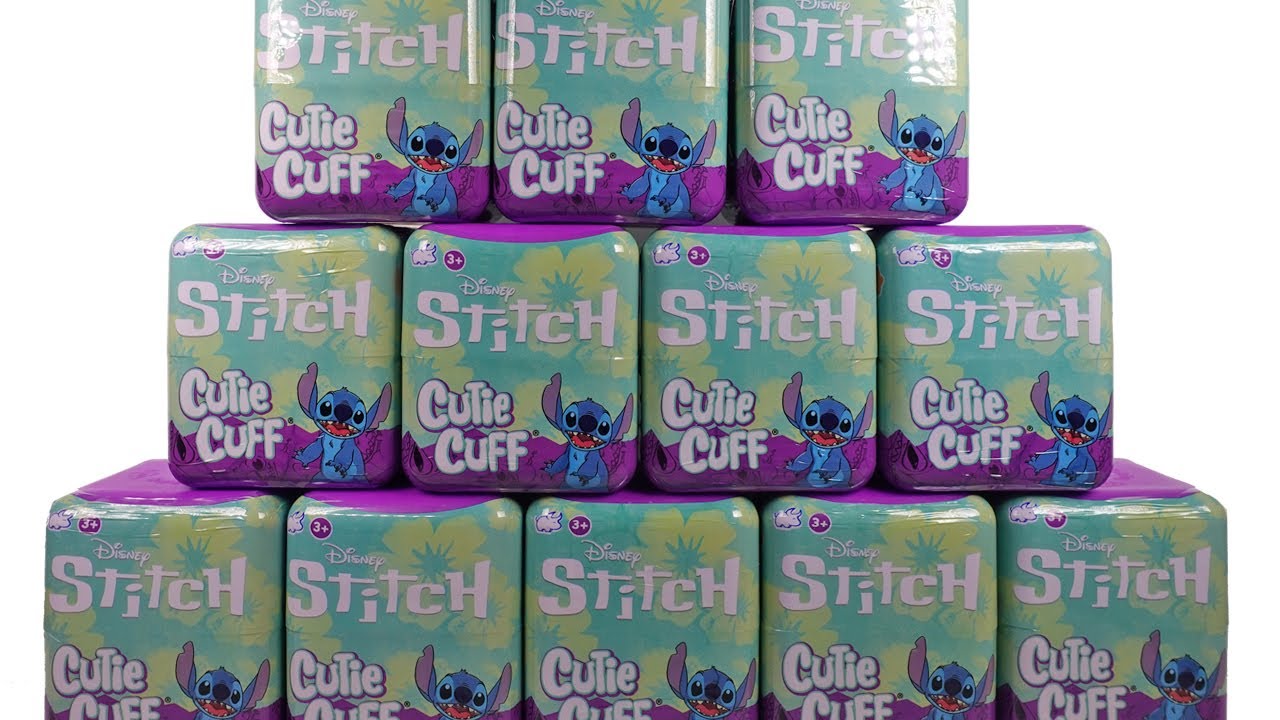 Disney Stitch Cutie Cuff Blind Box Unboxing Review