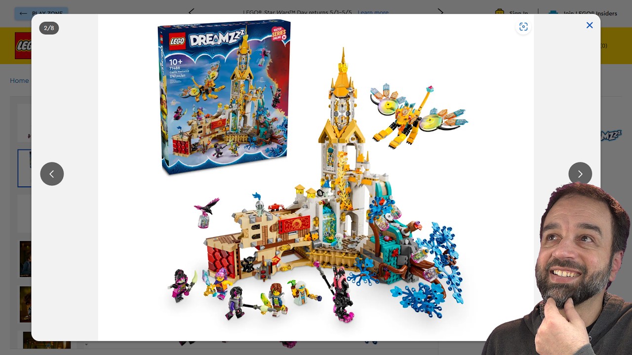 LEGO Dreamzzz August set official pics & thoughts! $200 Castle Nocturnia + 4 more!