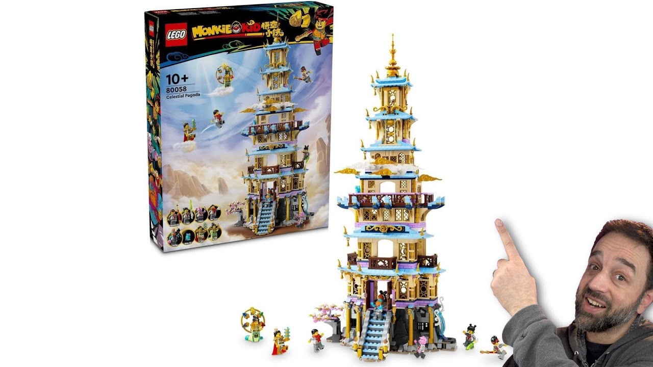 LEGO Monkie Kid Summer set initial thoughts! Celestial Pagoda, Fire Mech, 9-head beast, Team Truck