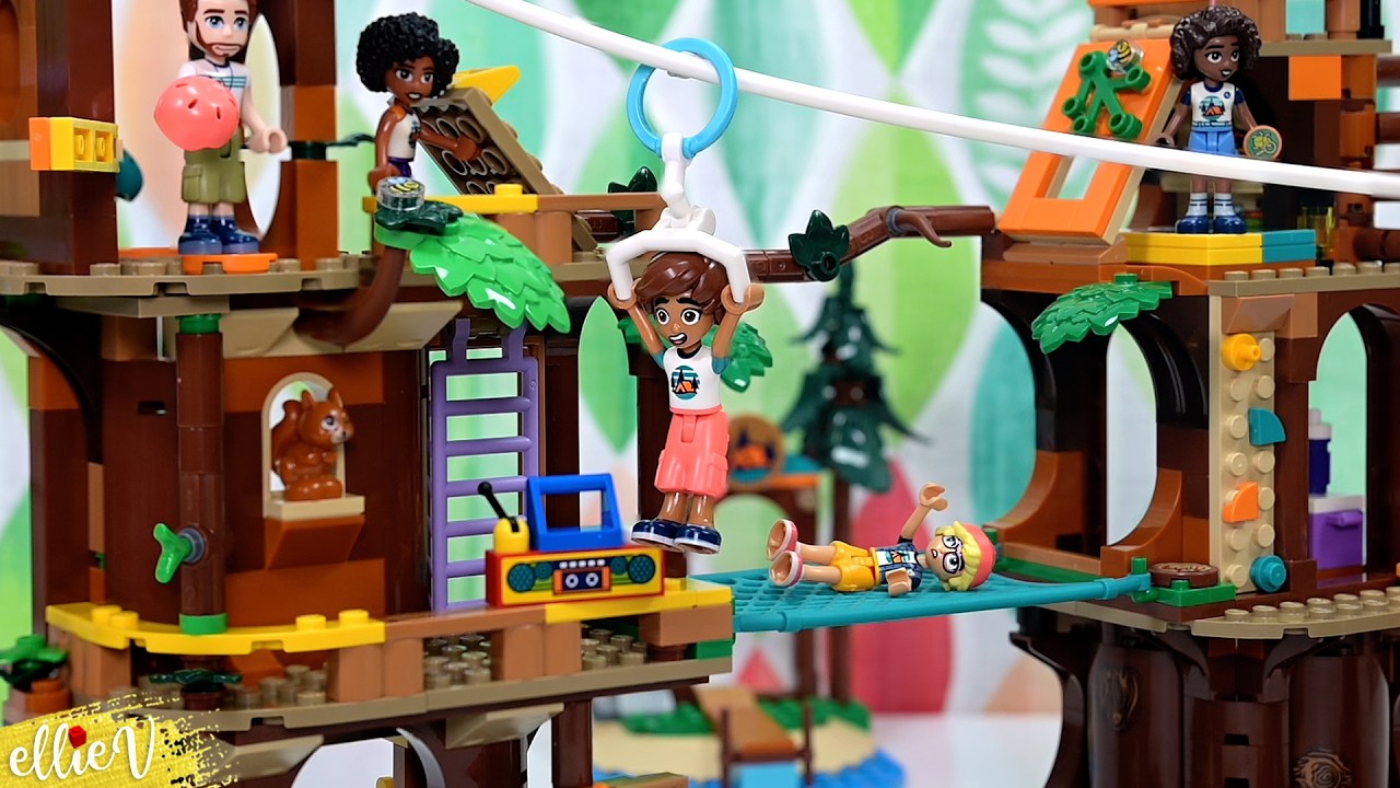 Let the games begin 🦫🌲 It’s a new Adventure camp for the Lego Friends | build & review