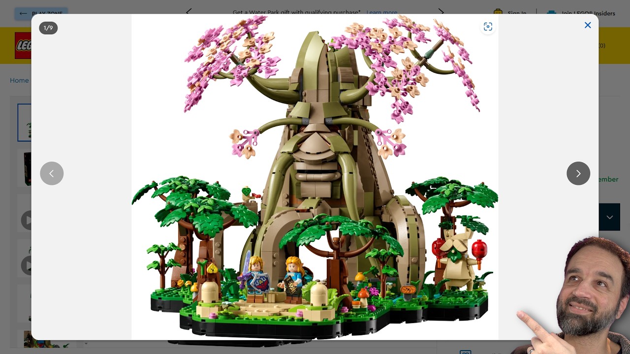 LEGO Legend of Zelda set official reveal! Great Deku Tree 2-in-1 77092 thoughts from a non-player