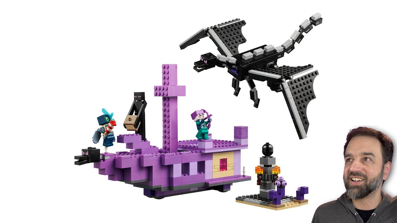 LEGO Minecraft Summer reveals & thoughts: End Ship & Dragon, Badlands, camel & Sniffer mobs...