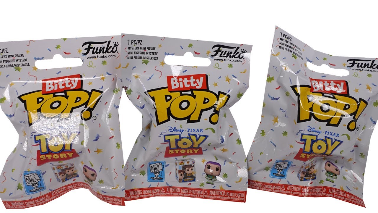 Funko Bitty Pop Disney Pixar Toy Story Blind Bag Unboxing Review