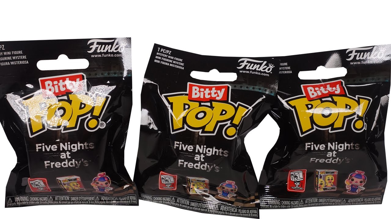 Funko Bitty Pop Five Nights at Freddy's Blind Bag Unboxing Review