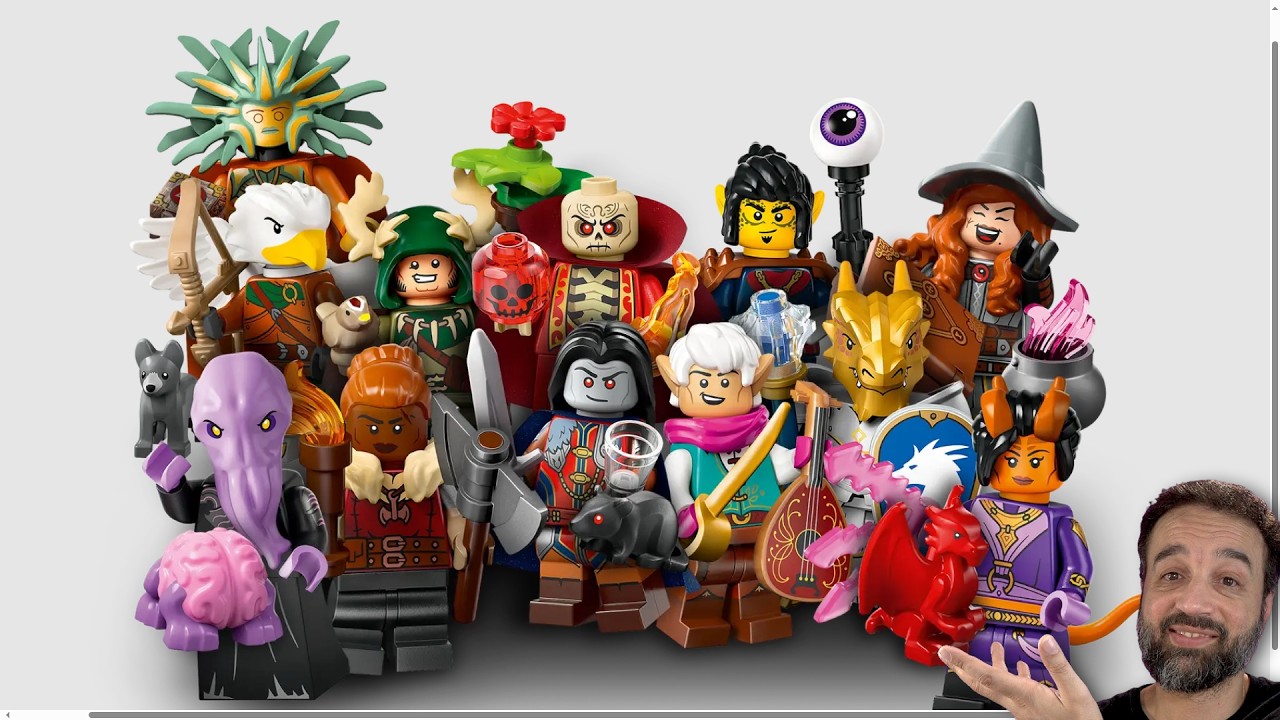 LEGO Dungeons & Dragons Collectible Minifigure Series full official reveal!