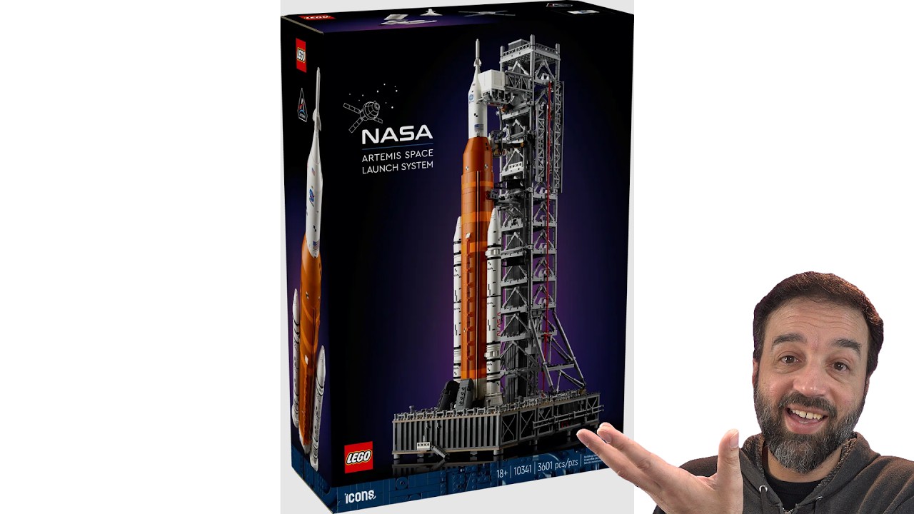 LEGO NASA Artemis Space Launch System (SLS) 10341 official reveal & thoughts!