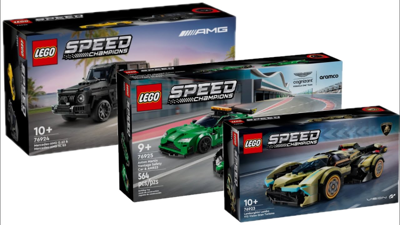 All LEGO Speed Champions Summer sets 2024 Compilation/Collection Speed Build