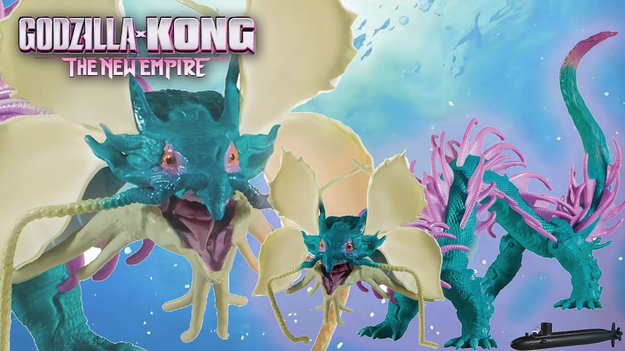 Godzilla X Kong: The New Empire Tiamat Figure REVEALED!!! (Playmates Toys)