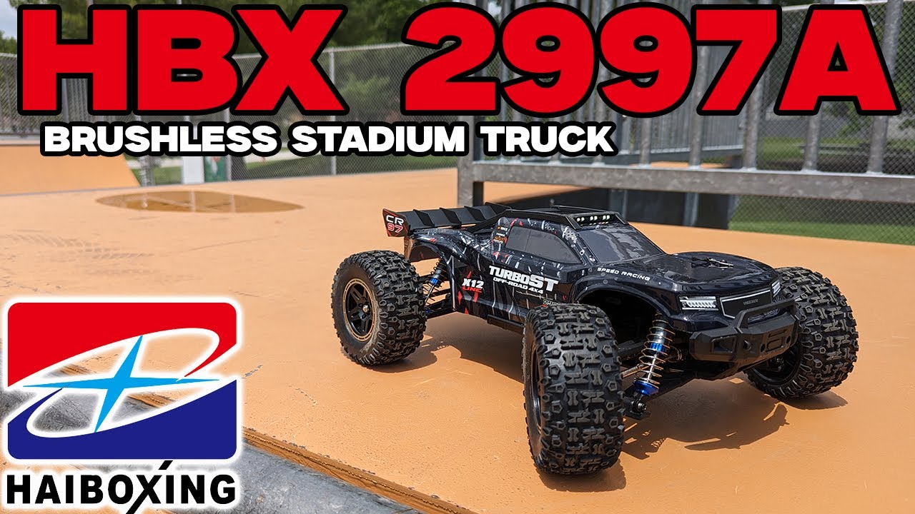 HBX 2997a “TurboST” Brushless 4WD Stadium Truck Review