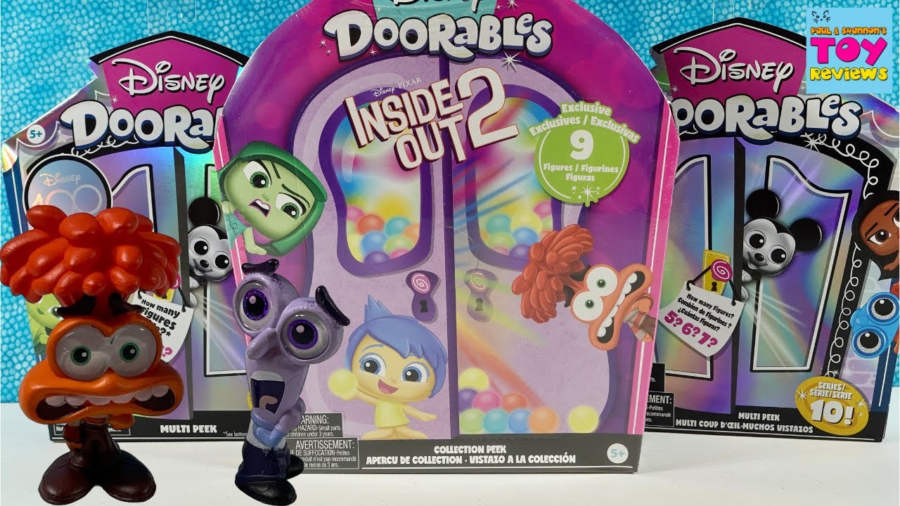 Inside Out 2 Disney Doorables Collection Peek Blind Bag Opening Review