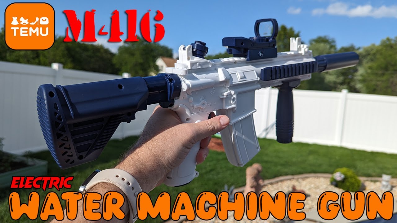 Is this TEMU M416 Electric Water Machine Gun Any Good??