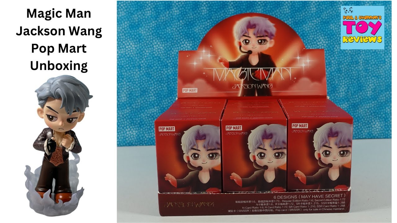 Jackson Wang Magic Man Pop Mart Blind Box Figure Unboxing