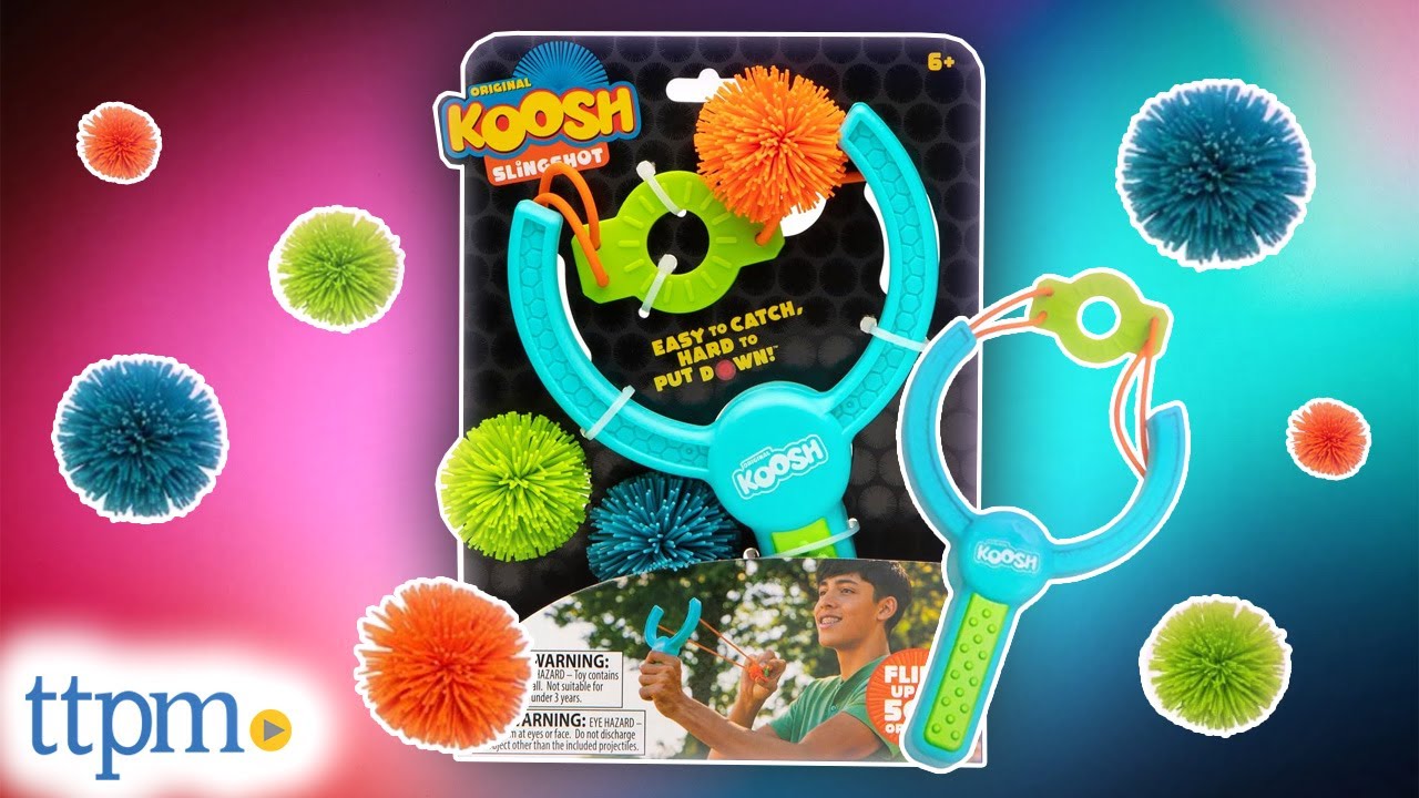 Launch Outdoor Fun with Original Koosh Slingshot!