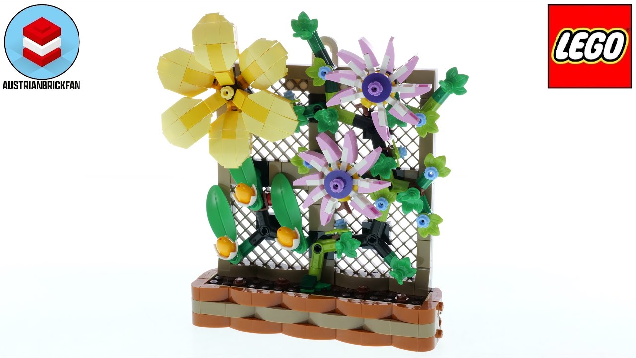 LEGO 40683 Flower Trellis Display – LEGO Speed Build Review