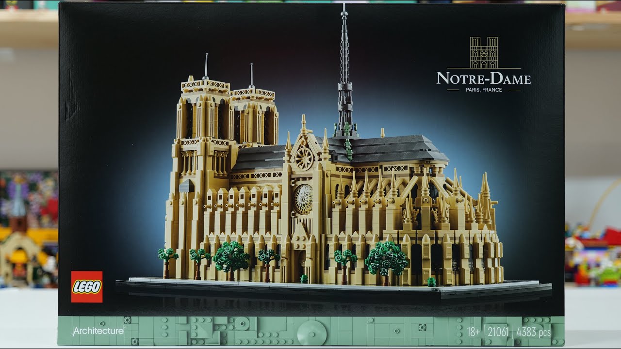 LEGO Architecture 21061 Notre Dame de Paris – LEGO Speed Build Review