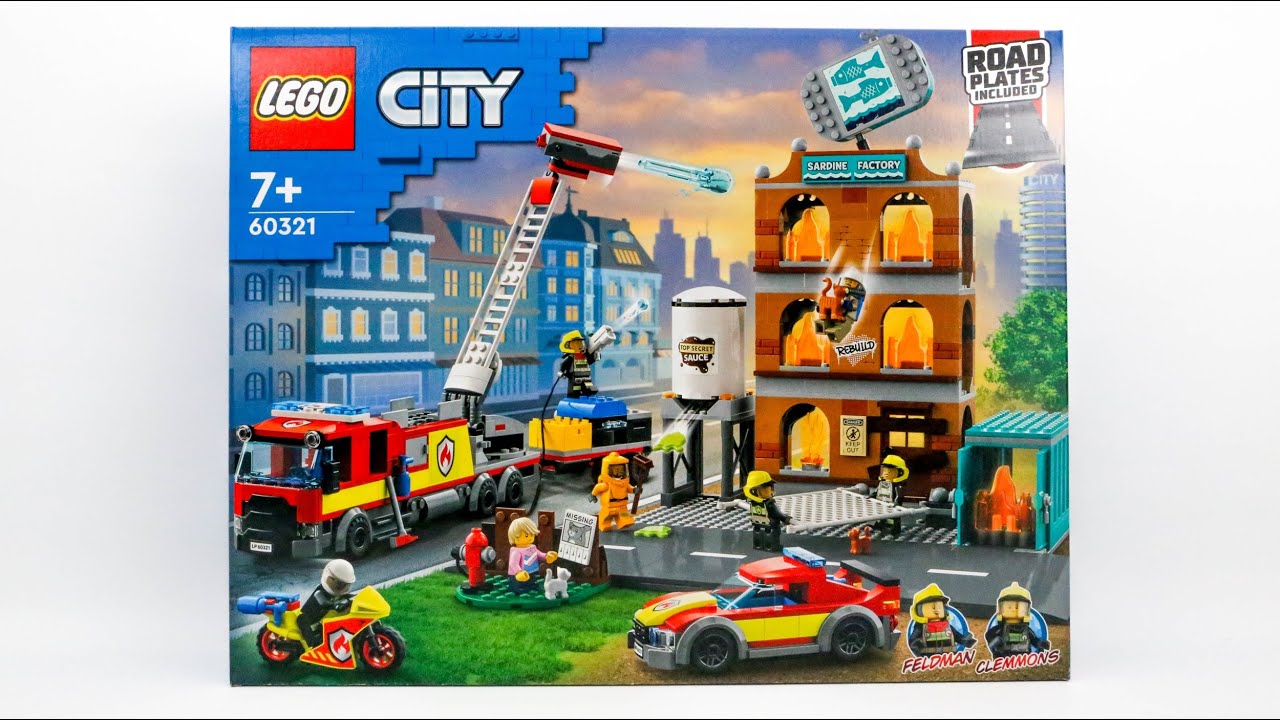 LEGO City 60321 Fire Brigade Speed Build