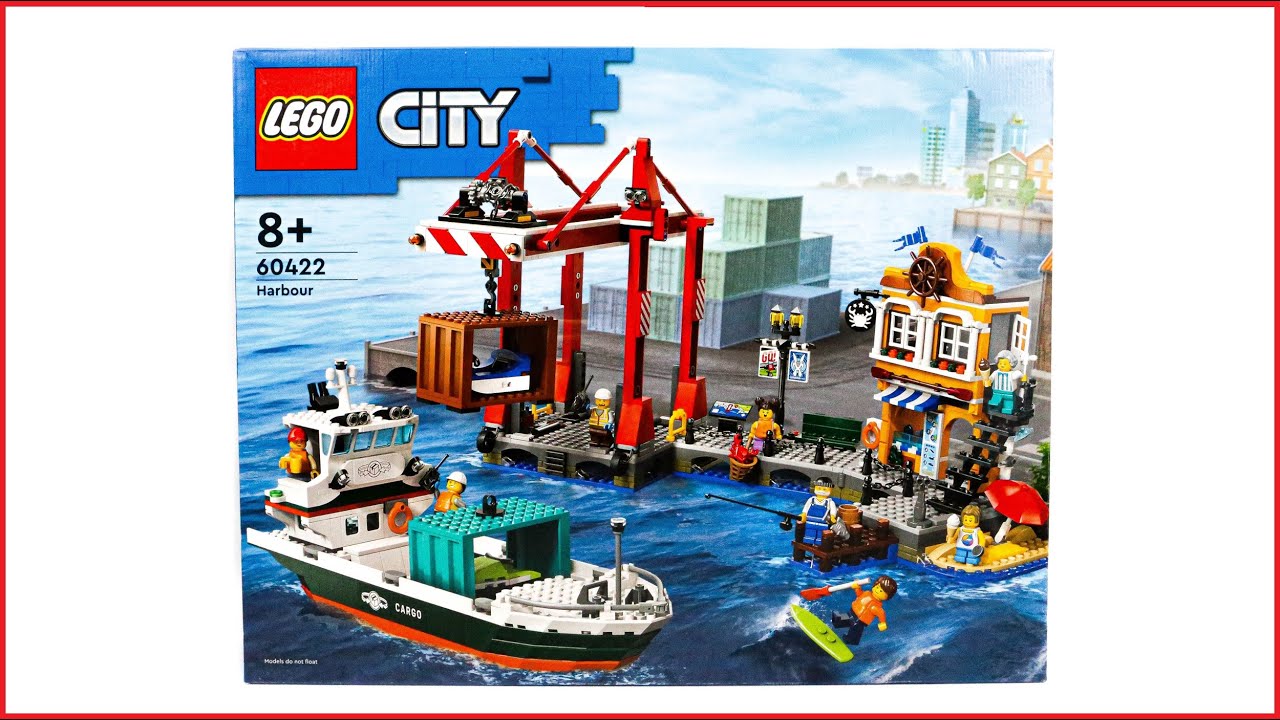 LEGO CITY 60422 Harbour Speed Build