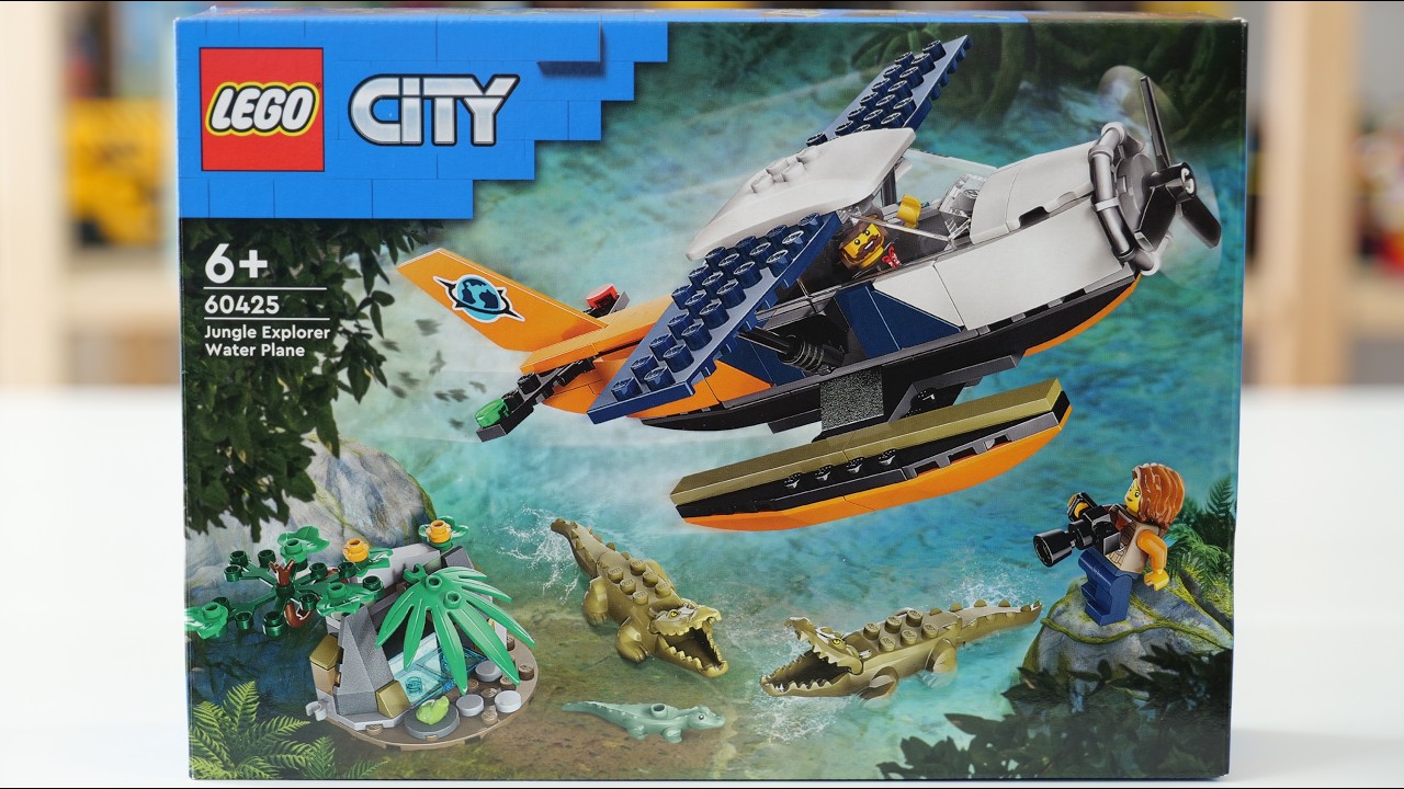 LEGO City 60425 Jungle Explorer Water Plane – LEGO Speed Build Review