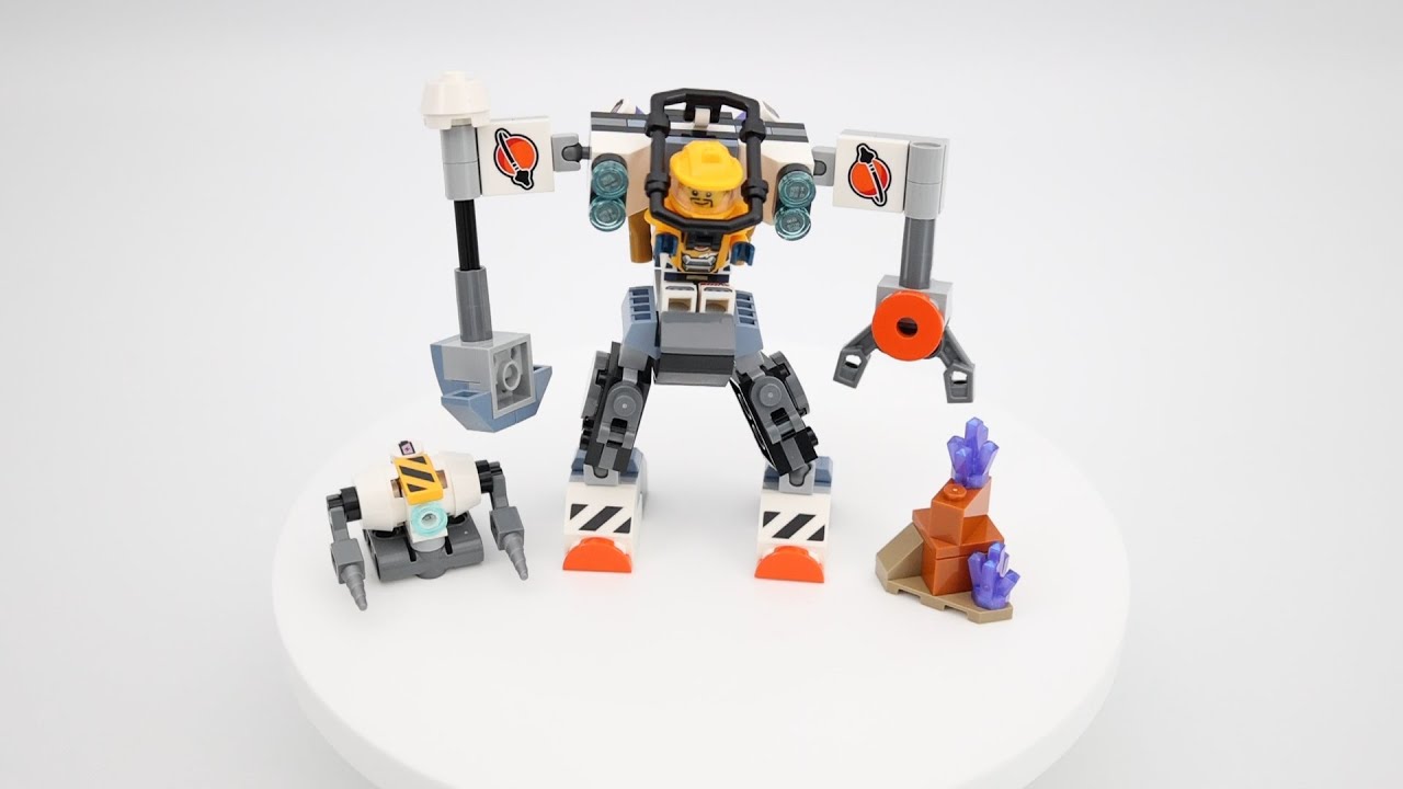 LEGO City 60428 Space Construction Mech Speed Build