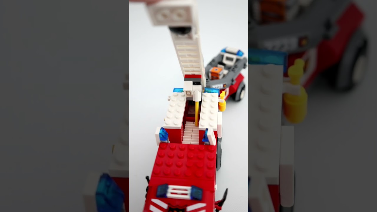 LEGO CITY 7239 Fire Truck #lego #legospeedbuilding #legocity #legofire