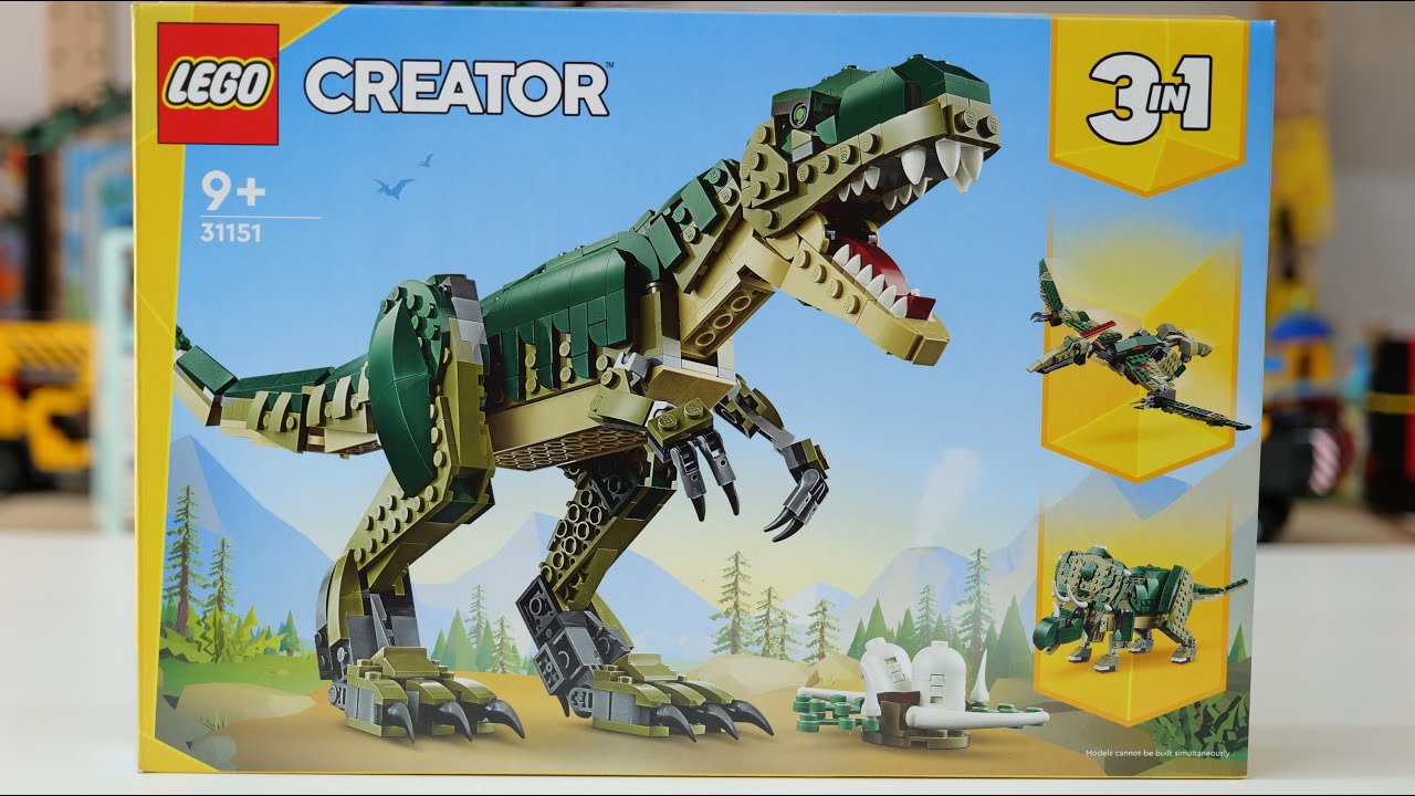 LEGO Creator 31151 T.rex – LEGO Speed Build Review